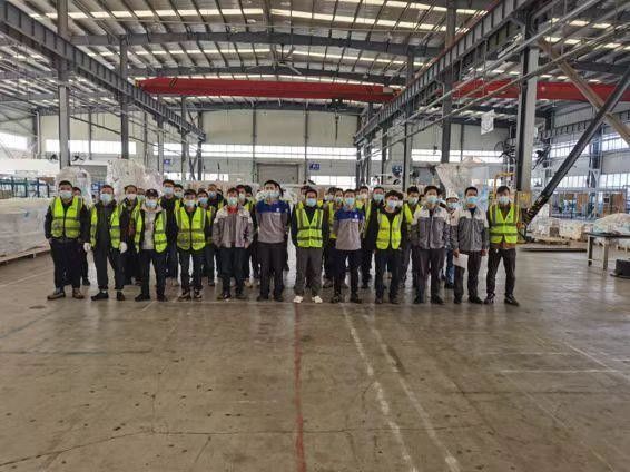 Shandong Junxu Heavy Industry (Group) Co., Ltd. linha de produção do fabricante