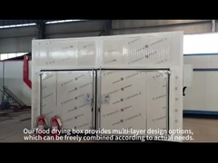 Forno de secagem a temperatura para frutas, vegetais e flores por aquecimento elétrico