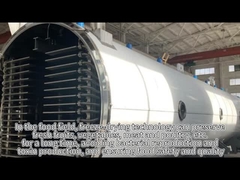 Home Alimentos Secador de congelamento com capacidade de evaporação e método de aquecimento personalizáveis