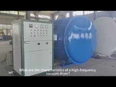 Equipamento de secador de vácuo de alta frequência ecológico eficiente em termos energéticos