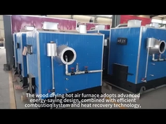 Máquinas de trabalho da madeira de tensão personalizável Secador de madeira Forno para pequenas empresas