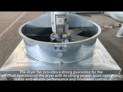 Soprador industrial centrífugo resistente a altas temperaturas de 220 V com ventilador de arco induzido