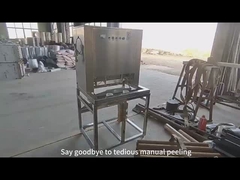 Peelers de ferradura de batata de aço inoxidável de qualidade comercial totalmente automáticos e duráveis