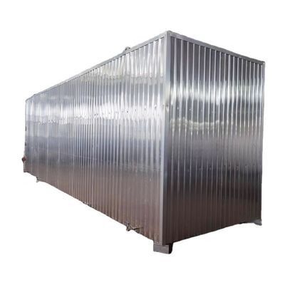 Equipamento de modificação térmica de madeira de alta temperatura totalmente automático de 50 kW, fonte de aquecimento personalizável